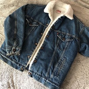 Vintage Levi’s Sherpa Trucker Jacket